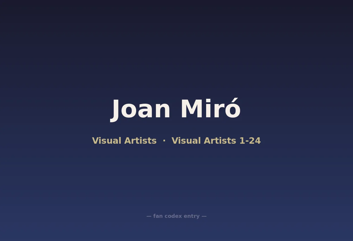 Joan Miró