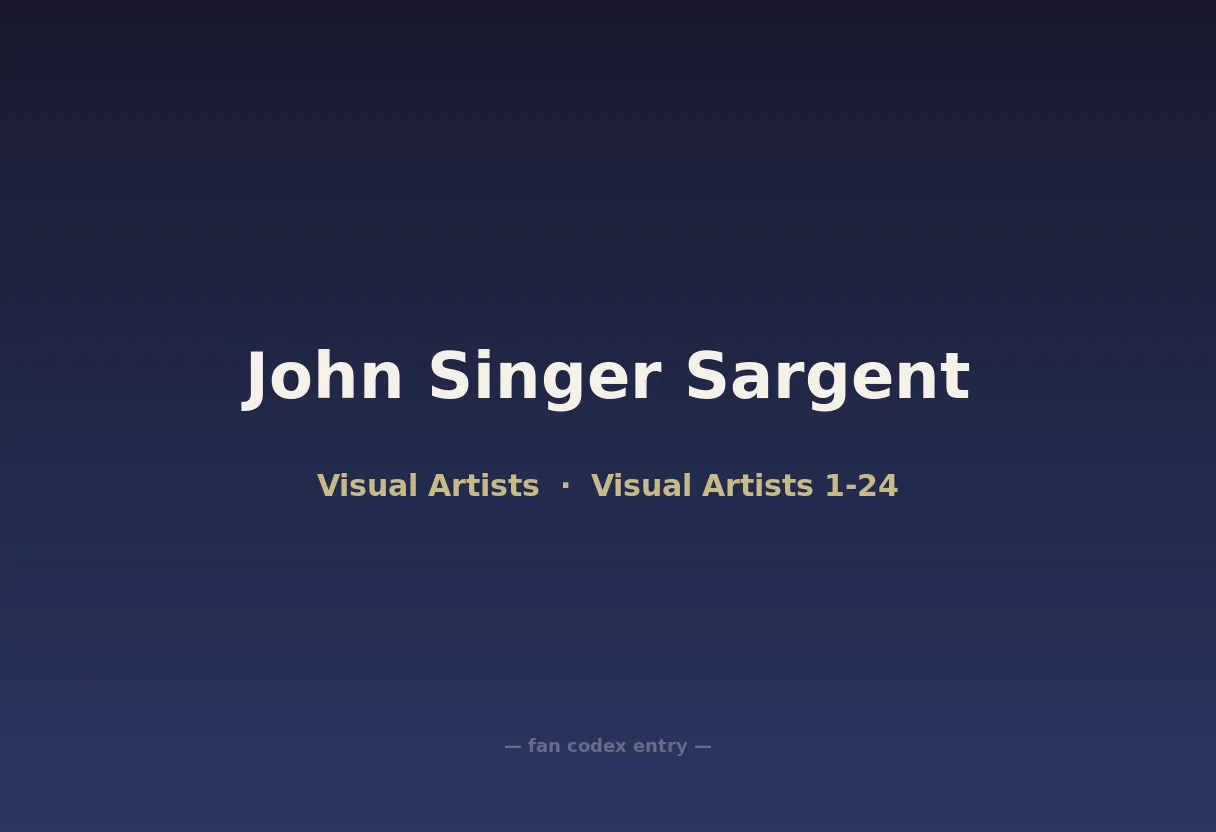 John Singer Sargent