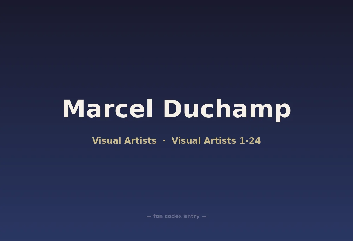 Marcel Duchamp